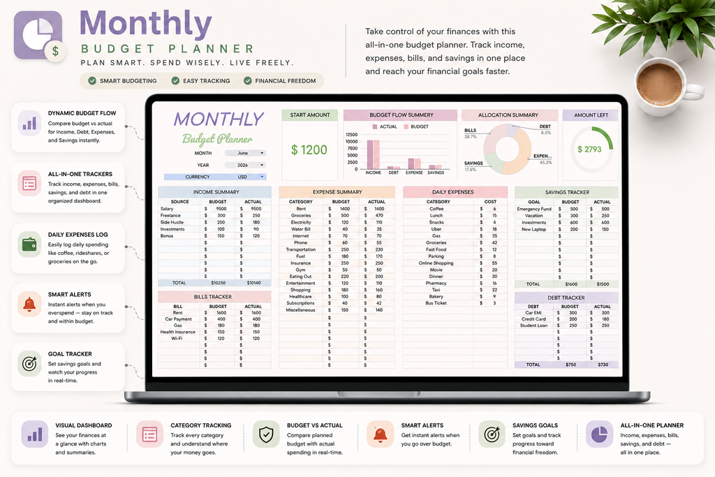 Monthly Budget Planner